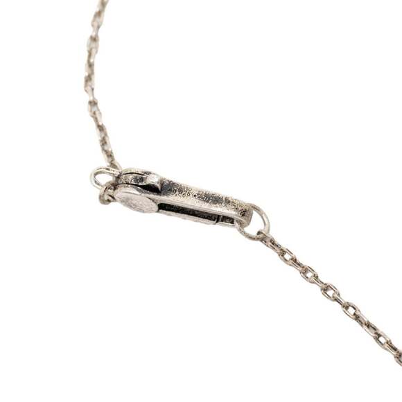 Gucci Cutout G Cross Pendant Necklace in SV925 Silver for Women